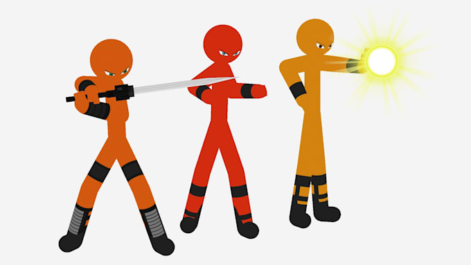 do stick animations and visual effects for 2d graphics