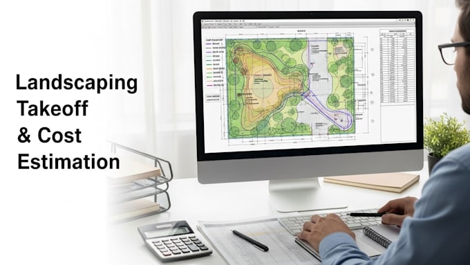 do landscaping takeoffs and cost estimations for your bid