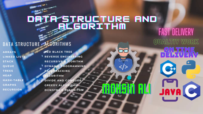 Help in data structure and algorithms tasks and projects by Mohsinali66 ...