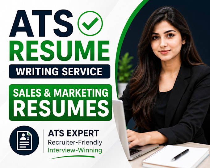 write ats sales and marketing resume for professionals