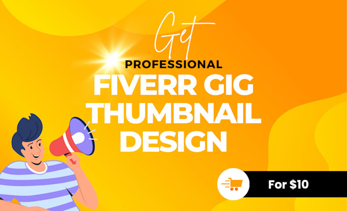 Design a stunning and creative fiverr gig image thumbnail by Sehrish ...