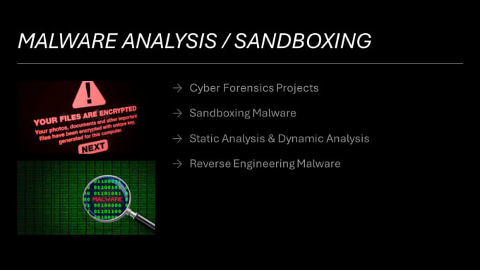 write cyber forensics, malware analysis articles and blogs