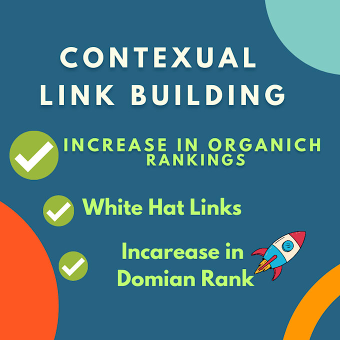 do contextual link building of your website manually high quality backlinks