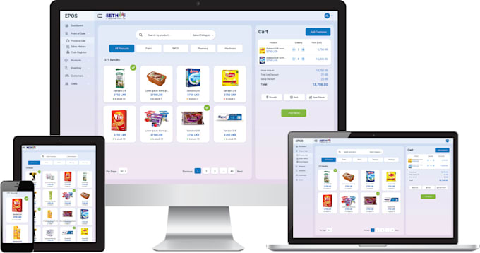 provide a web based pos solution