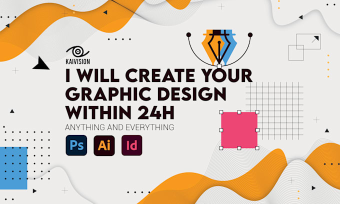 Create any kind of graphic design with idea in 24h by Kai_vision | Fiverr