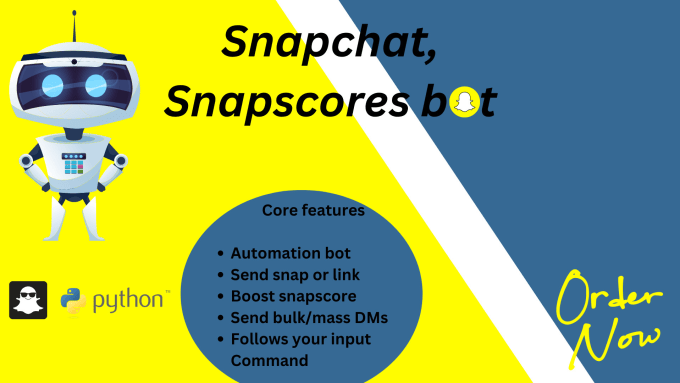 Snapchat Bots To Add For Snap Score Build snapchat bot, automation bot, snapscore bot, telegram bot by