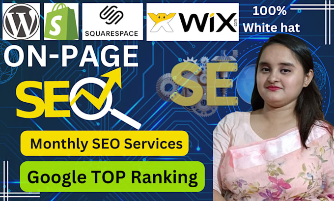 Manually complete monthly wix white hat seo services for google top ...