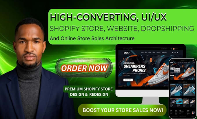 design, redesign, or customize your shopify store