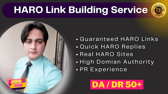 build backlinks by responding haro