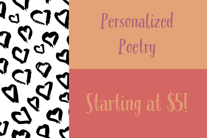 write a personalized poem for you