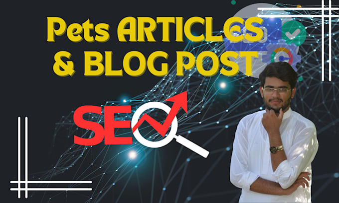 write SEO optimized blog posts or articles for your website