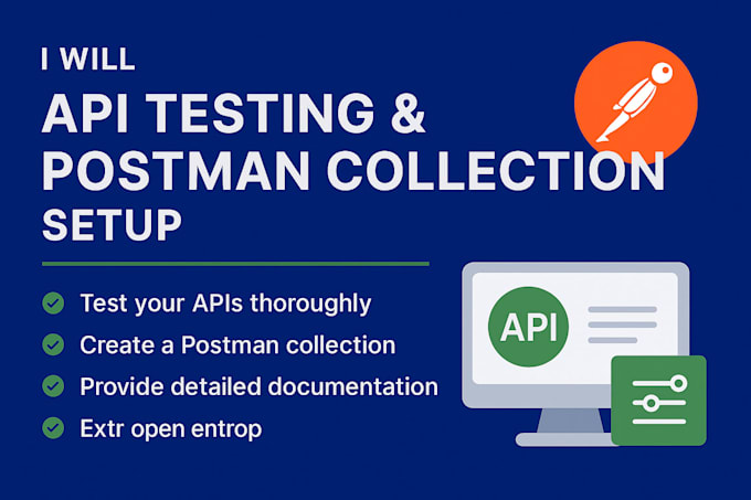 test your API and create a postman collection