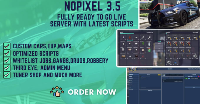Make fivem fully optimized nopixel inspired qbcore framework by Junovv ...
