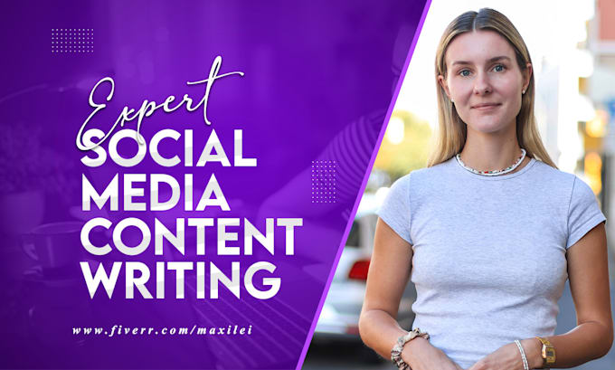 write social media copy and content
