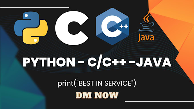 Do python programing, data structure, oop, cpp, java, sql scripts by ...