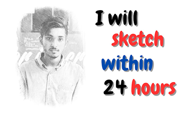 sketch any subjects, even images, within 24 hours