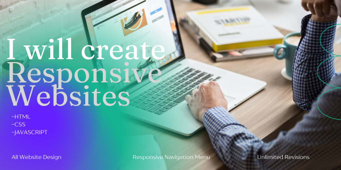 Create a responsive website using html , javascript and css by Fakhar ...