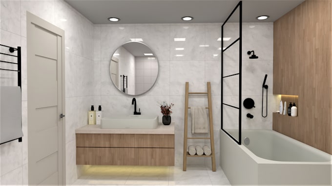 do interior design bathroom and kitchen design