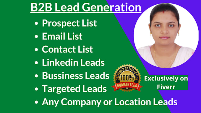 do b2b lead generation and prospect email list building