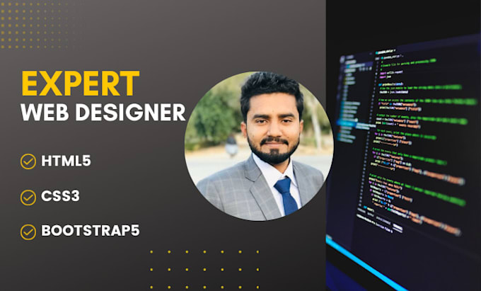 Design web applications using html5, css3, and boostrap5 by Webweaverx ...
