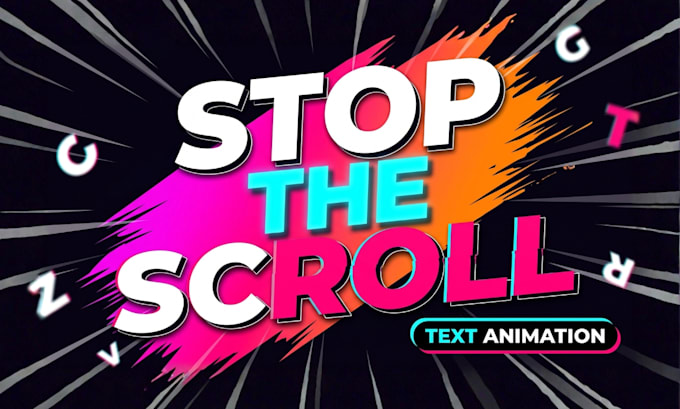 create kinetic typography and data driven text animation videos