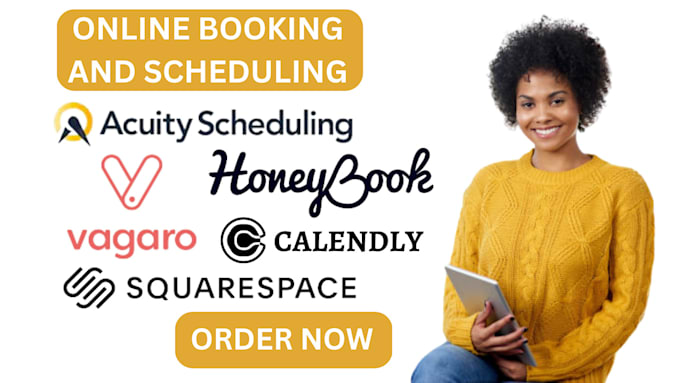 Set up calendly site acuity dubsado vagaro online booking appointment