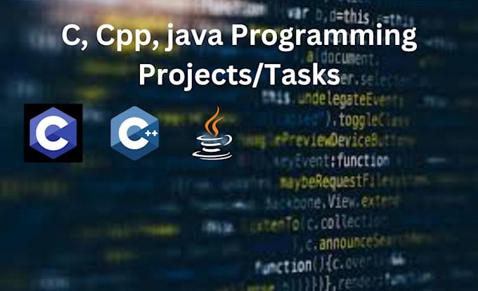 Do c, cpp or java programs for your various projects by Alice4744 | Fiverr