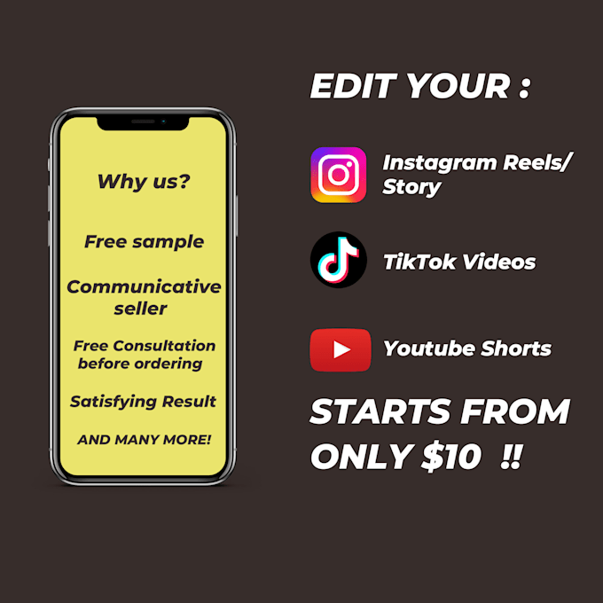edit instagram reels and tiktok video