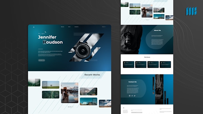 Design a stunning landing page in figma by Mayukh_bera | Fiverr