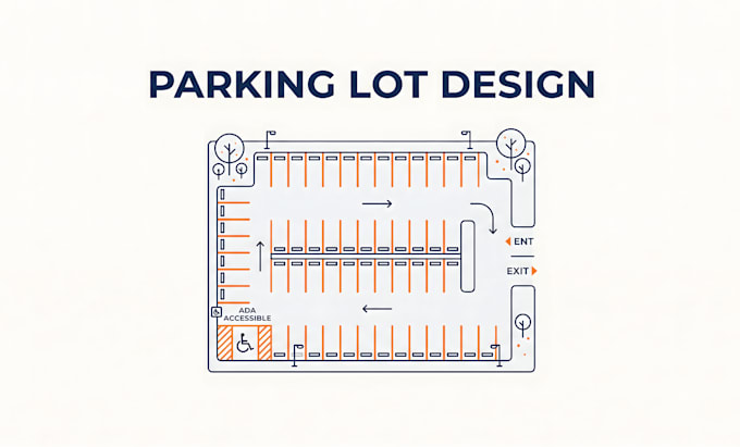 design parking lots and multilevel garages