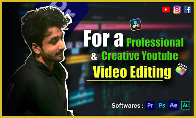 Do professional and creative youtube video editing by Savi_edits | Fiverr