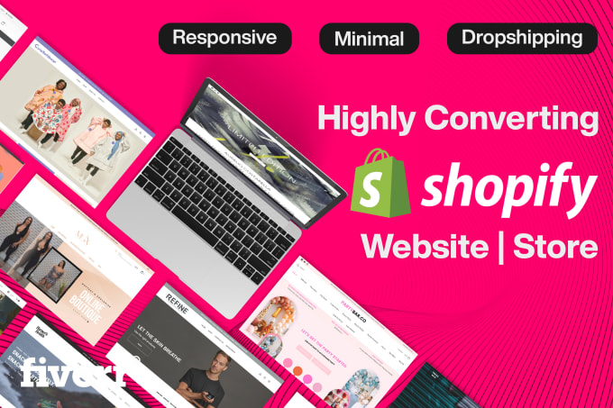 I will build shopify ecommerce website, design shopify online store