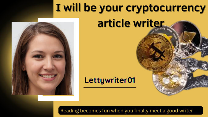 crypto currency article writer