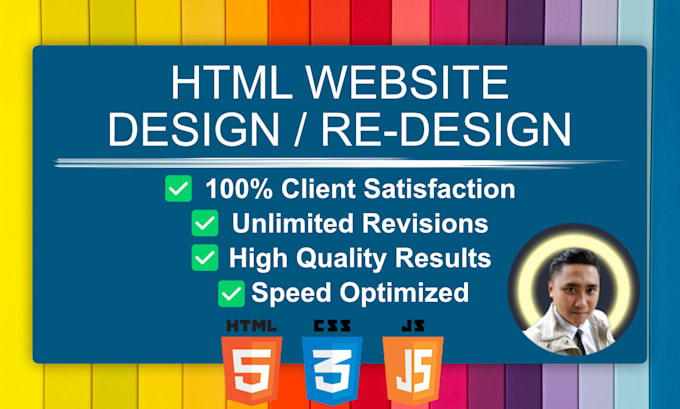 Make a custom website using html, css, and javascript