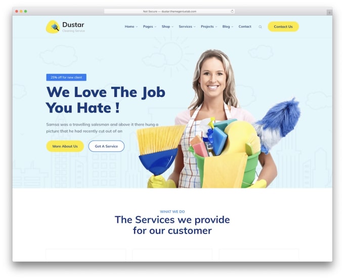 Build cleaning website pressure washing house cleaning office