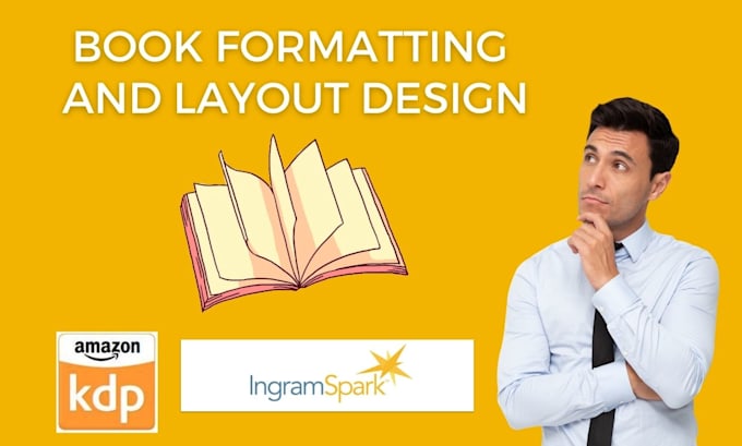book formatting for amazon kdp kindle ebook paperback layout design