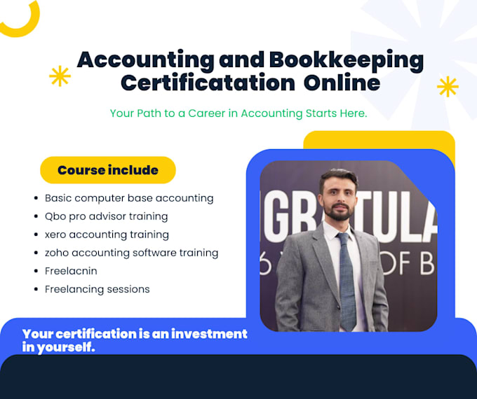 do bookkeeping training with online certification offered