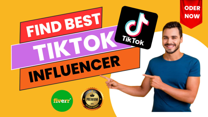 Find Best Tik Tok Influencer For Your Brand By Asifguni Fiverr