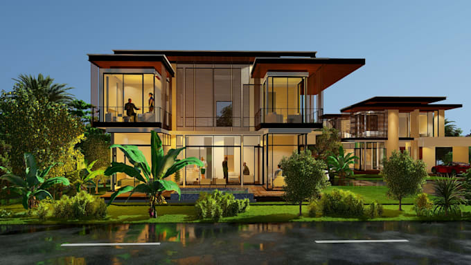 best 3d walkthrough animation video and architecture design