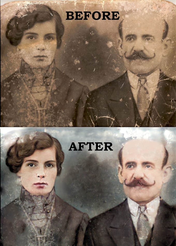 Restore damaged photos, repair old images, and colorize images by ...