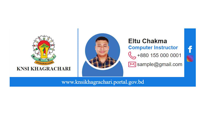 make clickable HTML email signature