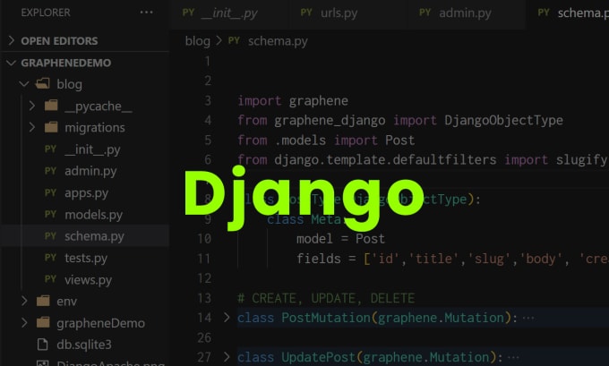 Do django web projects by Pettycode | Fiverr