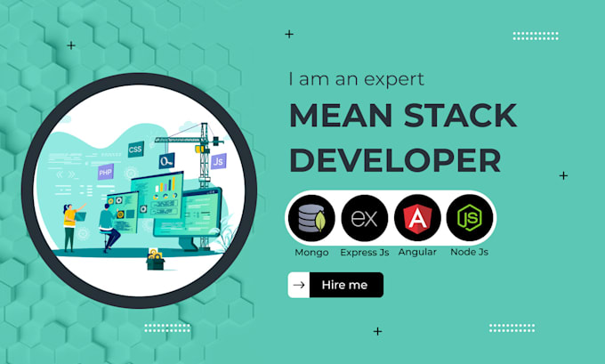 Full stack mean development ,mongodb, angular js, express js, node js ...