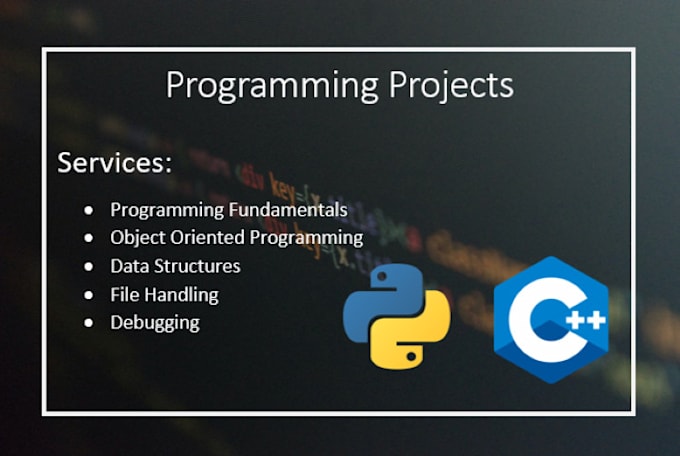 Code your projects in c cpp and python by Omarmajeed148 | Fiverr
