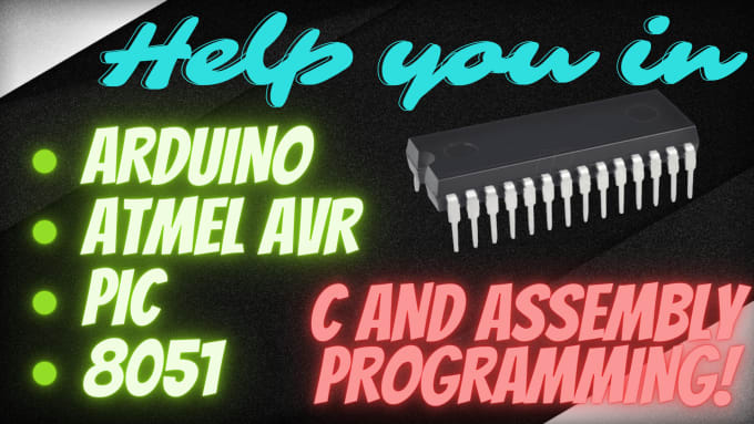 Do programming for arduino, pic, avr, and 8051 microcontrollers by Engr ... image.