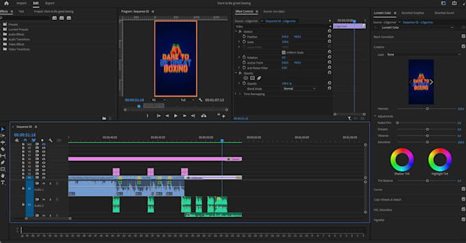 edit trainings and experiences videos for instagram and youtube reels