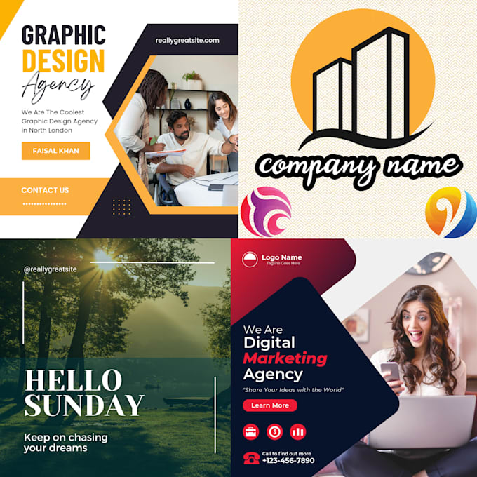 Create company logo design with details by Faisalkhansuhri | Fiverr