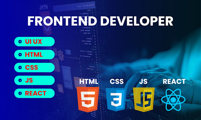 be your front end web developer using HTML,CSS, bootstrap,js