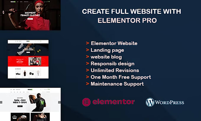 Build a professional elementor pro website or landing page by Devbarma ...