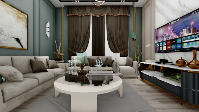 do realistic 3ds interior renderings